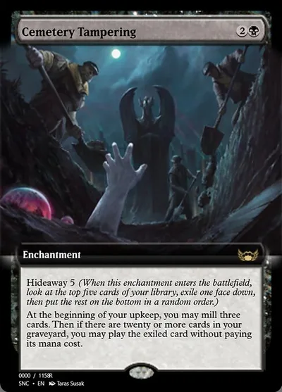 Cemetery Tampering