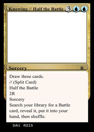 Knowing // Half the Battle