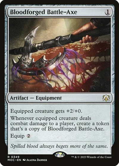 Bloodforged Battle-Axe