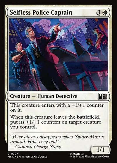 Selfless Police Captain