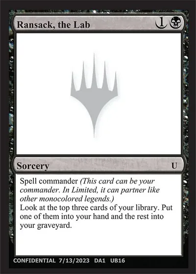 Ransack, the Lab