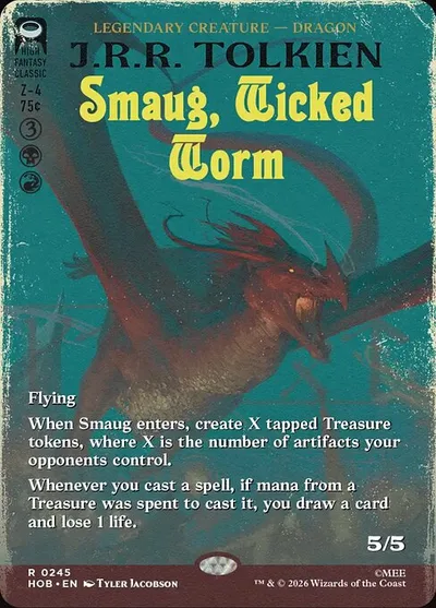 Smaug, Wicked Worm