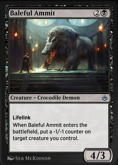 Baleful Ammit