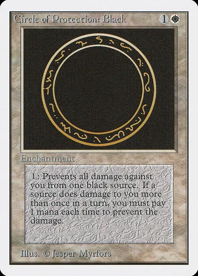 Circle of Protection: Black