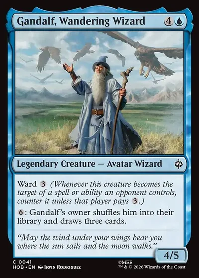Gandalf, Wandering Wizard