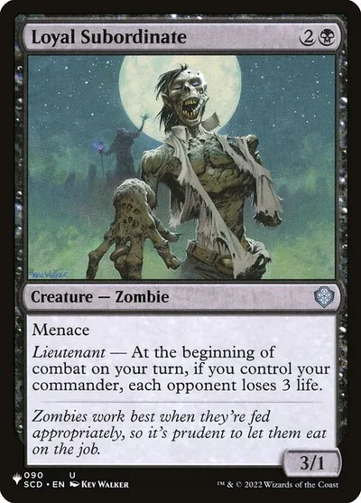 Loyal Subordinate
