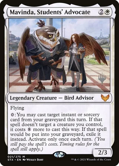 Mavinda, Students' Advocate