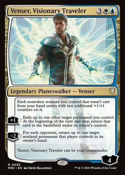 Venser, Visionary Traveler
