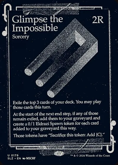 Glimpse the Impossible