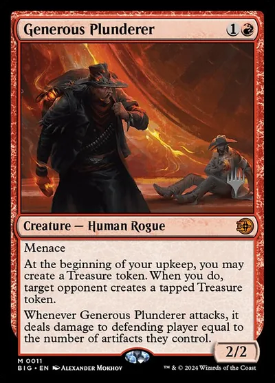 Generous Plunderer
