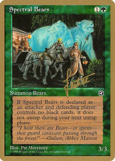 Spectral Bears