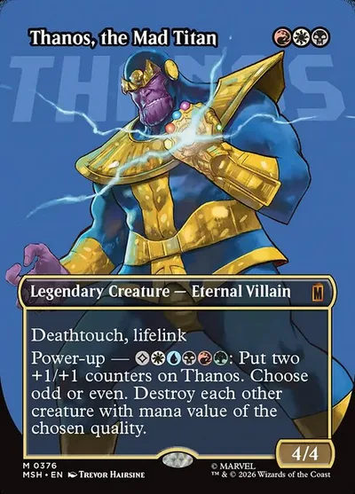 Thanos, the Mad Titan