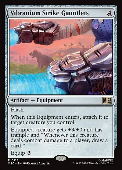 Vibranium Strike Gauntlets