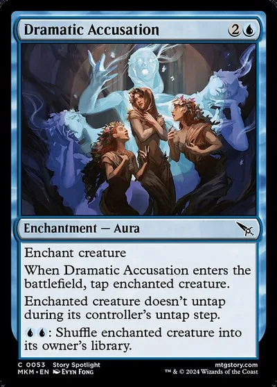 Dramatic Accusation