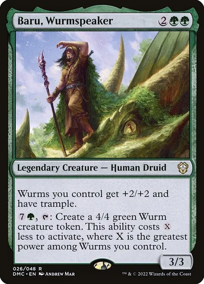 Baru, Wurmspeaker