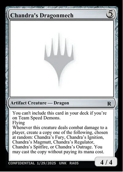 Chandra's Dragonmech