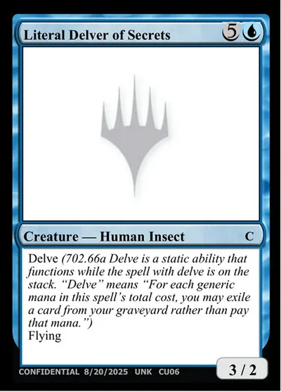 Literal Delver of Secrets