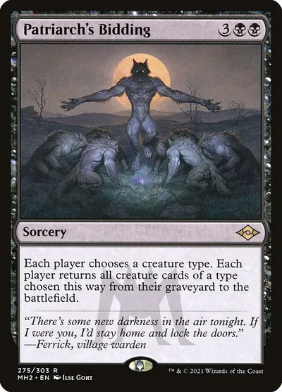Patriarch's Bidding