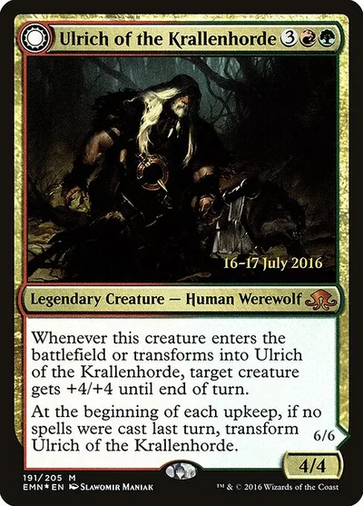 Ulrich of the Krallenhorde // Ulrich, Uncontested Alpha