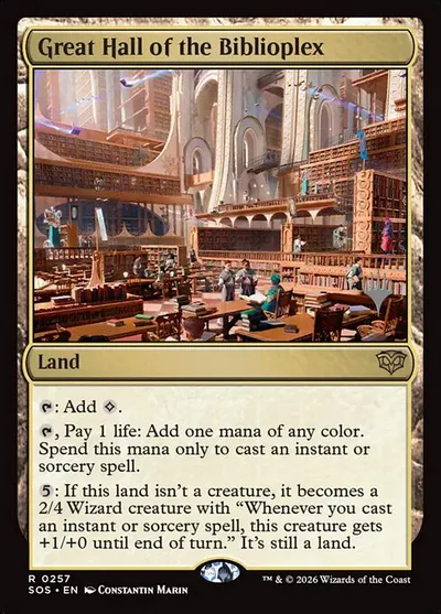 Great Hall of the Biblioplex