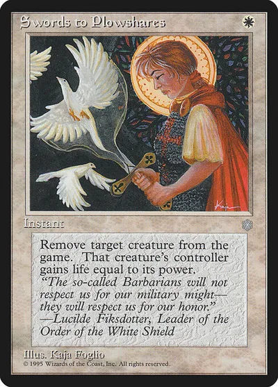 Swords to Plowshares