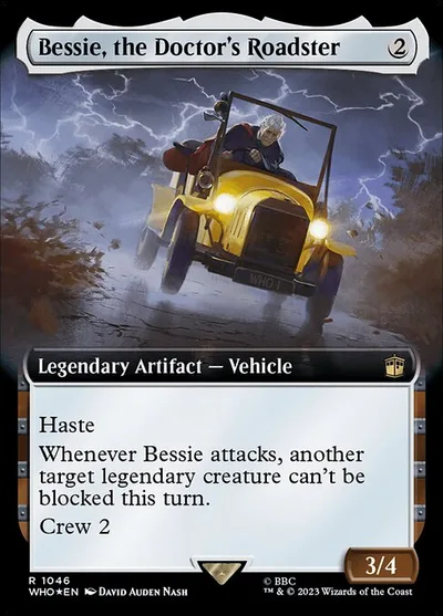 Bessie, the Doctor's Roadster