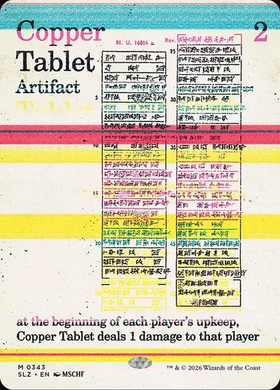 Copper Tablet