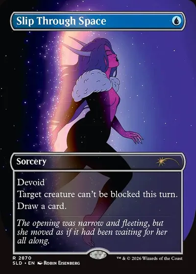 Slip Through Space