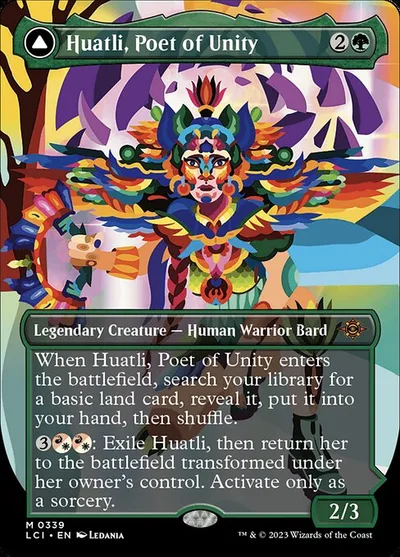 Huatli, Poet of Unity // Roar of the Fifth People