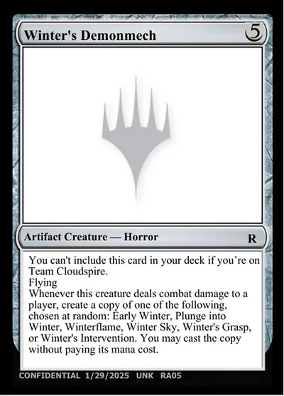 Winter's Demonmech