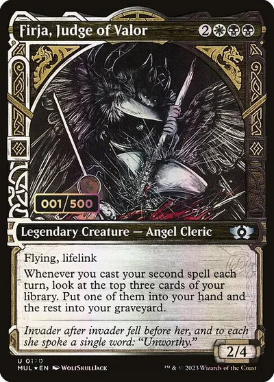 Firja, Judge of Valor