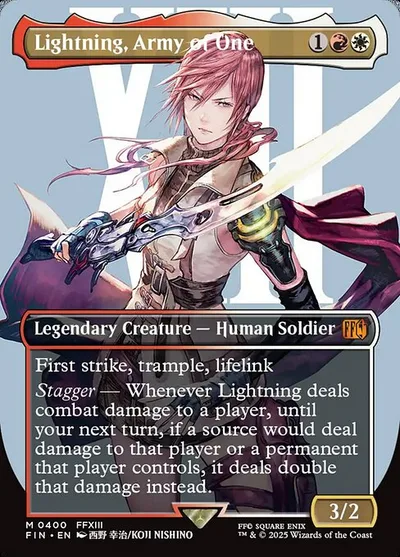 Lightning, Army of One