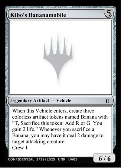 Kibo's Bananamobile