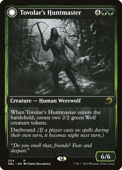Tovolar's Huntmaster // Tovolar's Packleader