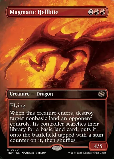 Magmatic Hellkite // Magmatic Hellkite