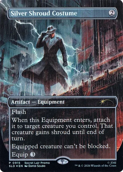 Silver Shroud Costume