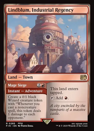 Lindblum, Industrial Regency // Mage Siege