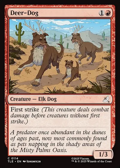 Deer-Dog