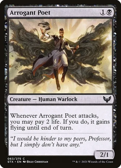 Arrogant Poet