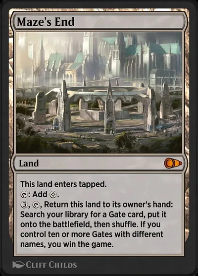 Maze's End