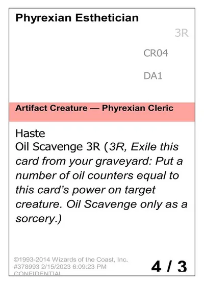 Phyrexian Esthetician