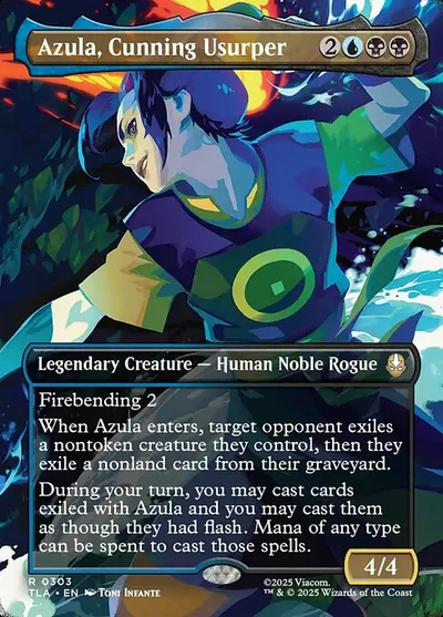Azula, Cunning Usurper
