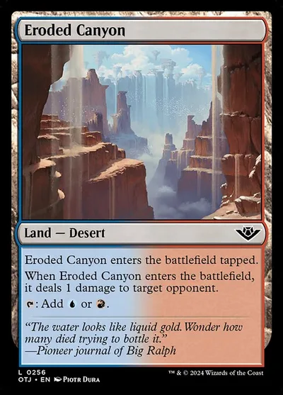 Eroded Canyon