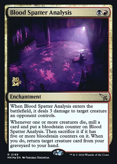 Blood Spatter Analysis