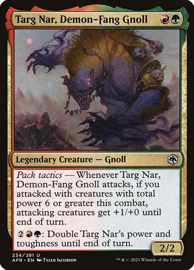 Targ Nar, Demon-Fang Gnoll