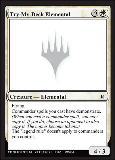 Try-My-Deck Elemental