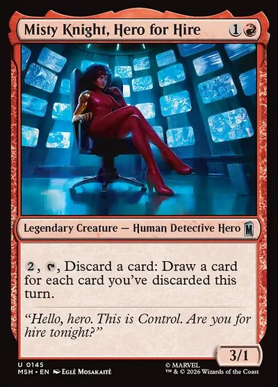 Misty Knight, Hero for Hire