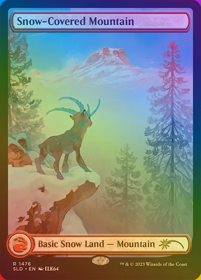 Snow-Covered Mountain
