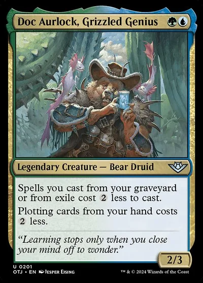 Doc Aurlock, Grizzled Genius