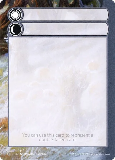 Double-Faced Substitute Card